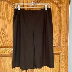 Max Mara Brown A-Line Lined Skirt Women’s Size 8 Made in Italy